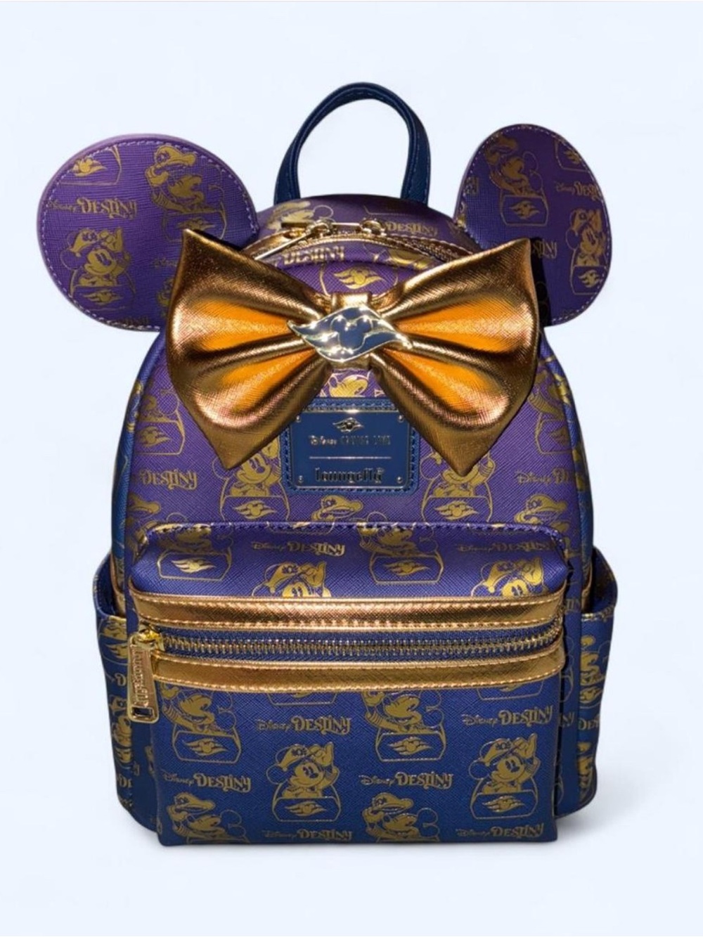 Limited Edition Loungefly Disney Destiny inaugural sailing  mini backpack